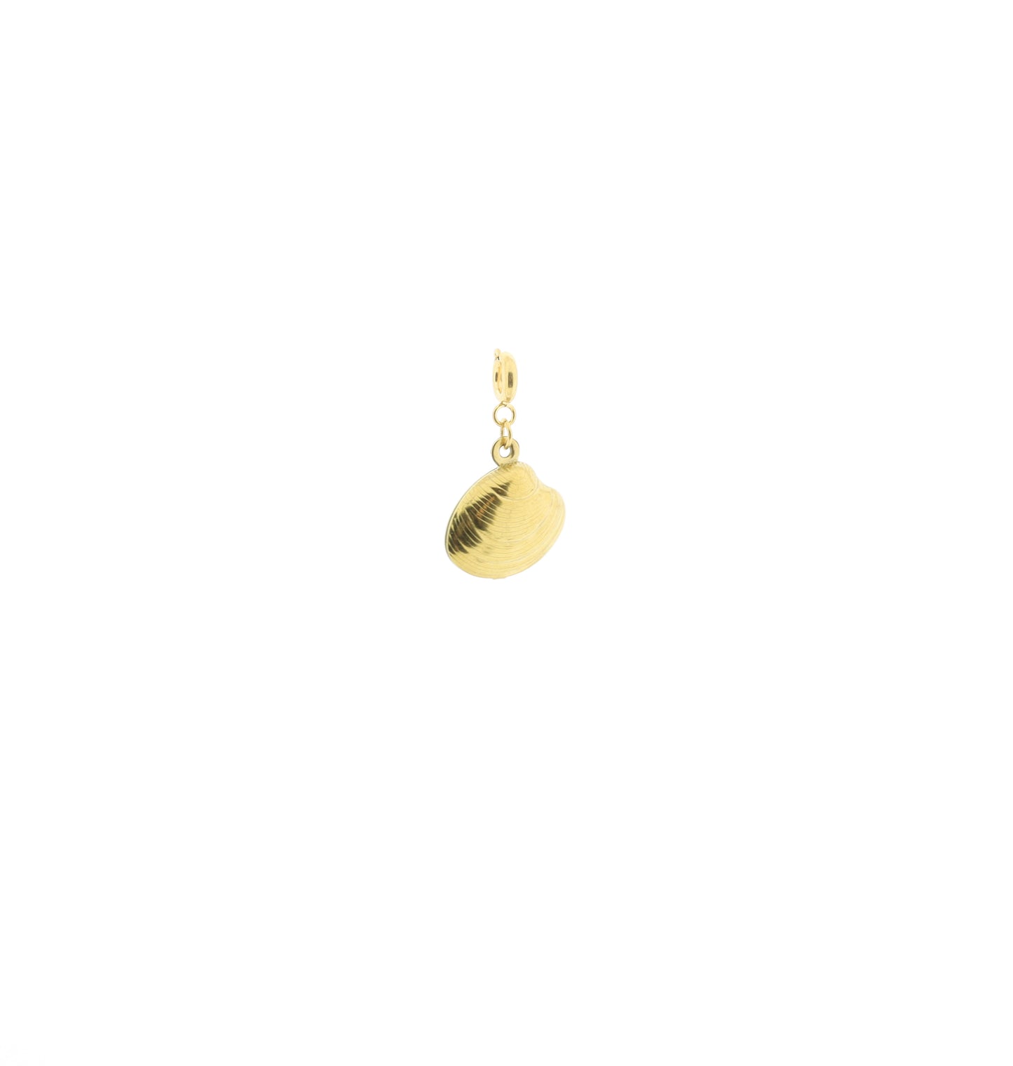 Hanger - schelp goud