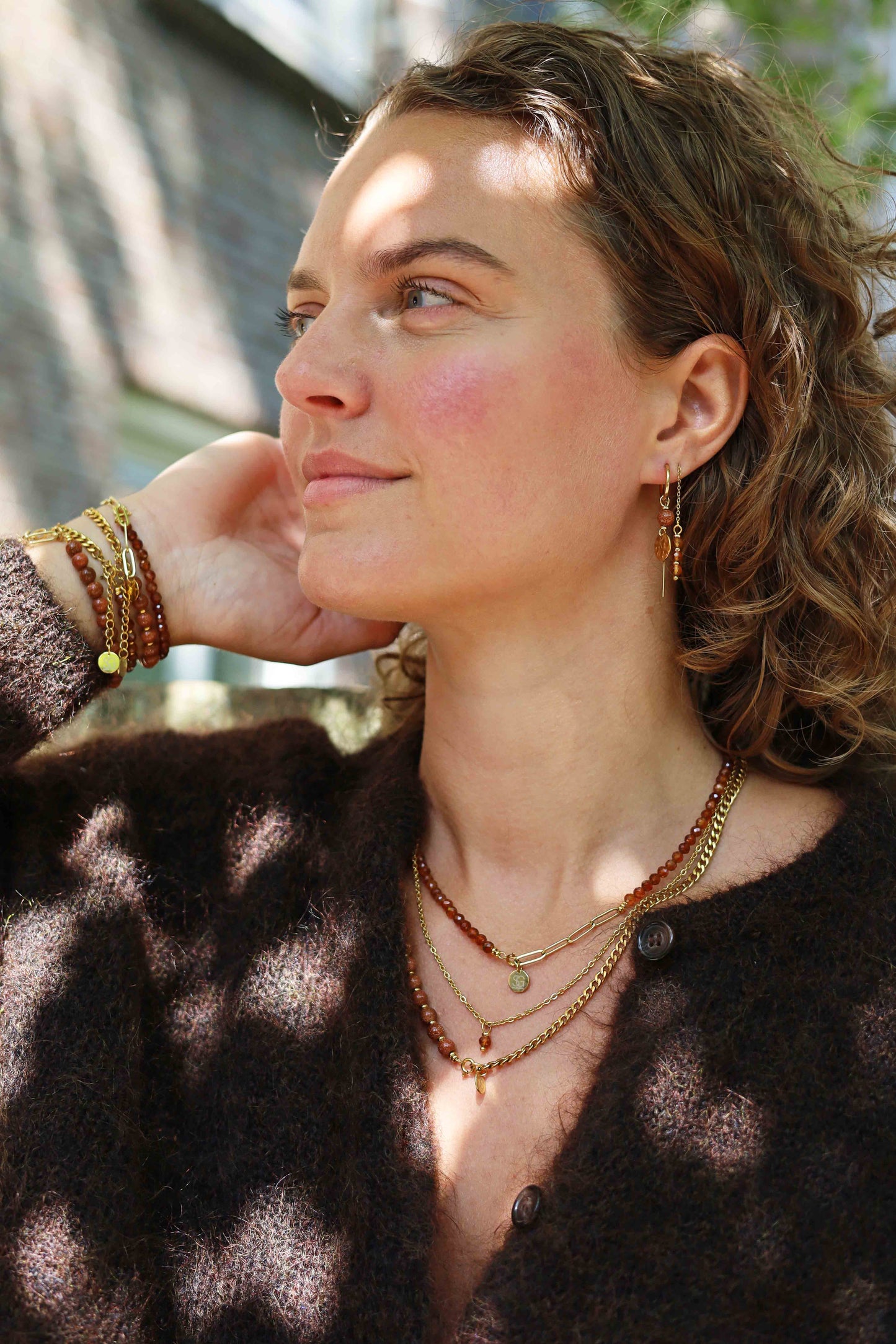 Edelstein-Abstandskette (6 mm)