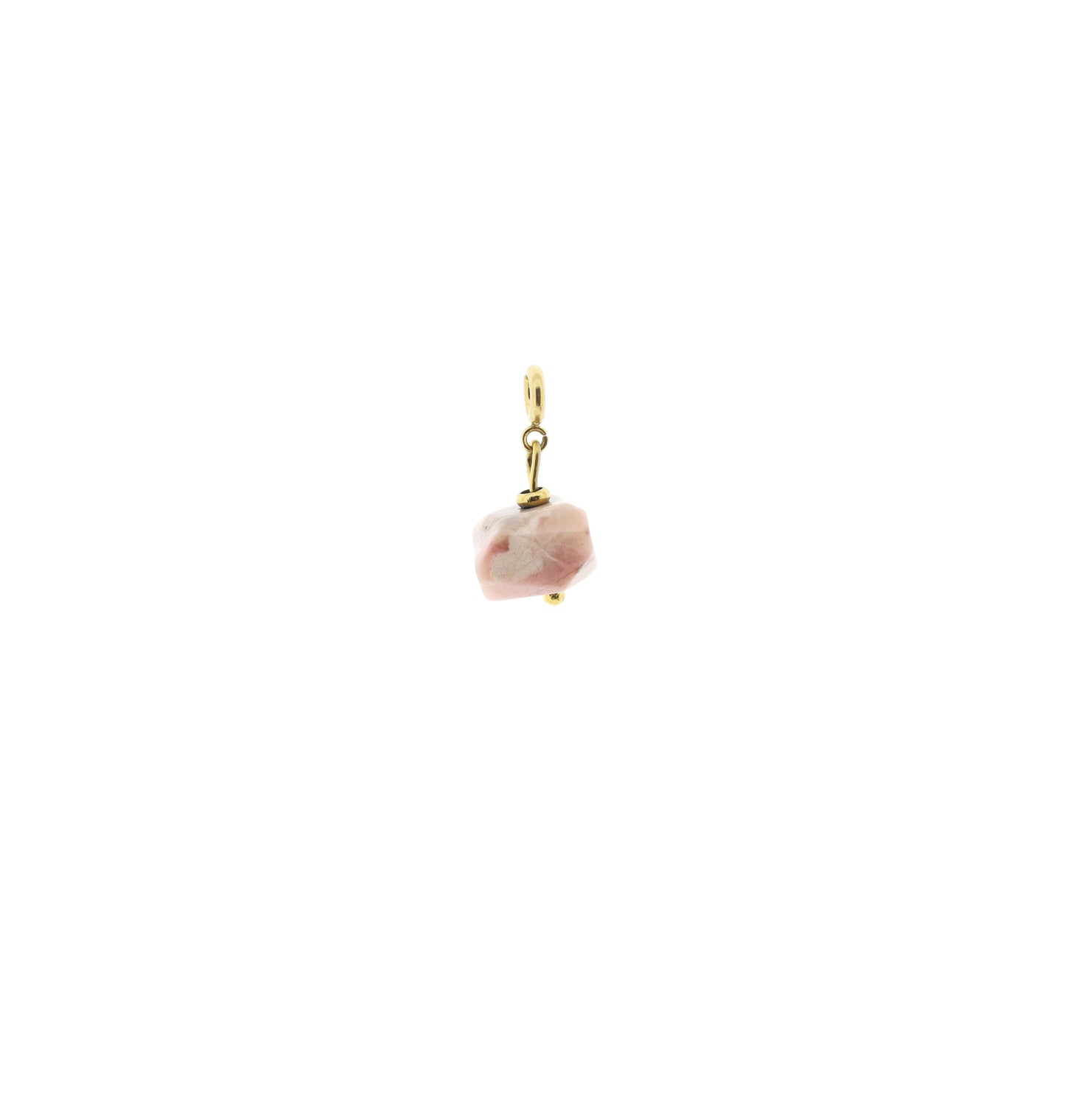 Gemstone spacer necklace (4mm)