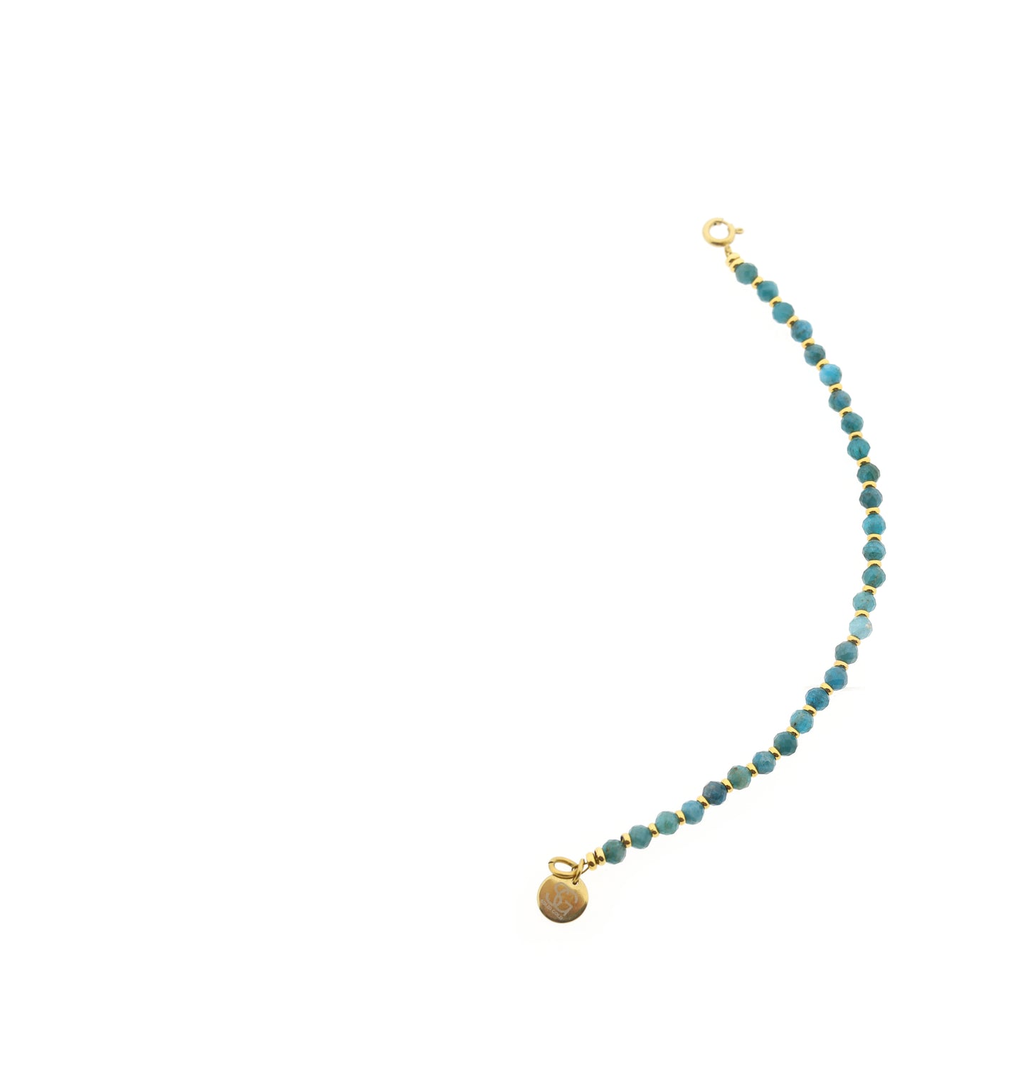 Edelsteen tussenstuk ketting (4mm facet)