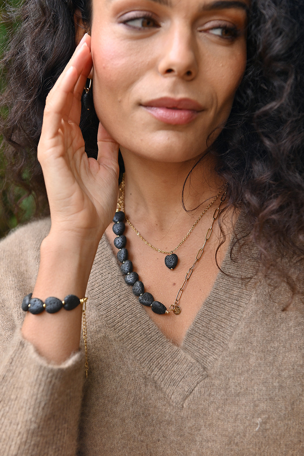 Halskette Joia – (4 mm Facette)