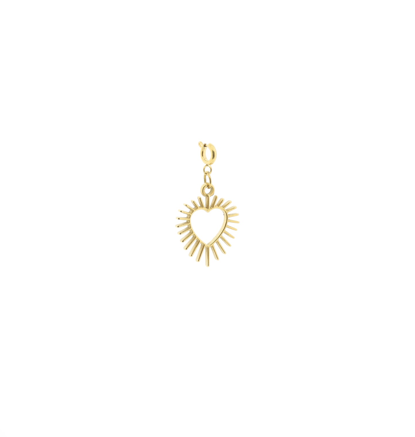 Pendant - heart spikes
