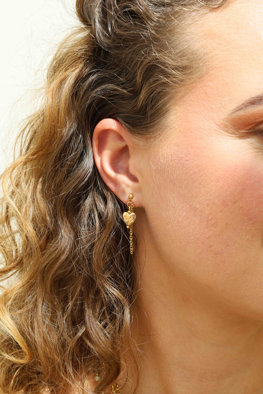 Gemstone earring - Isha (4mm)