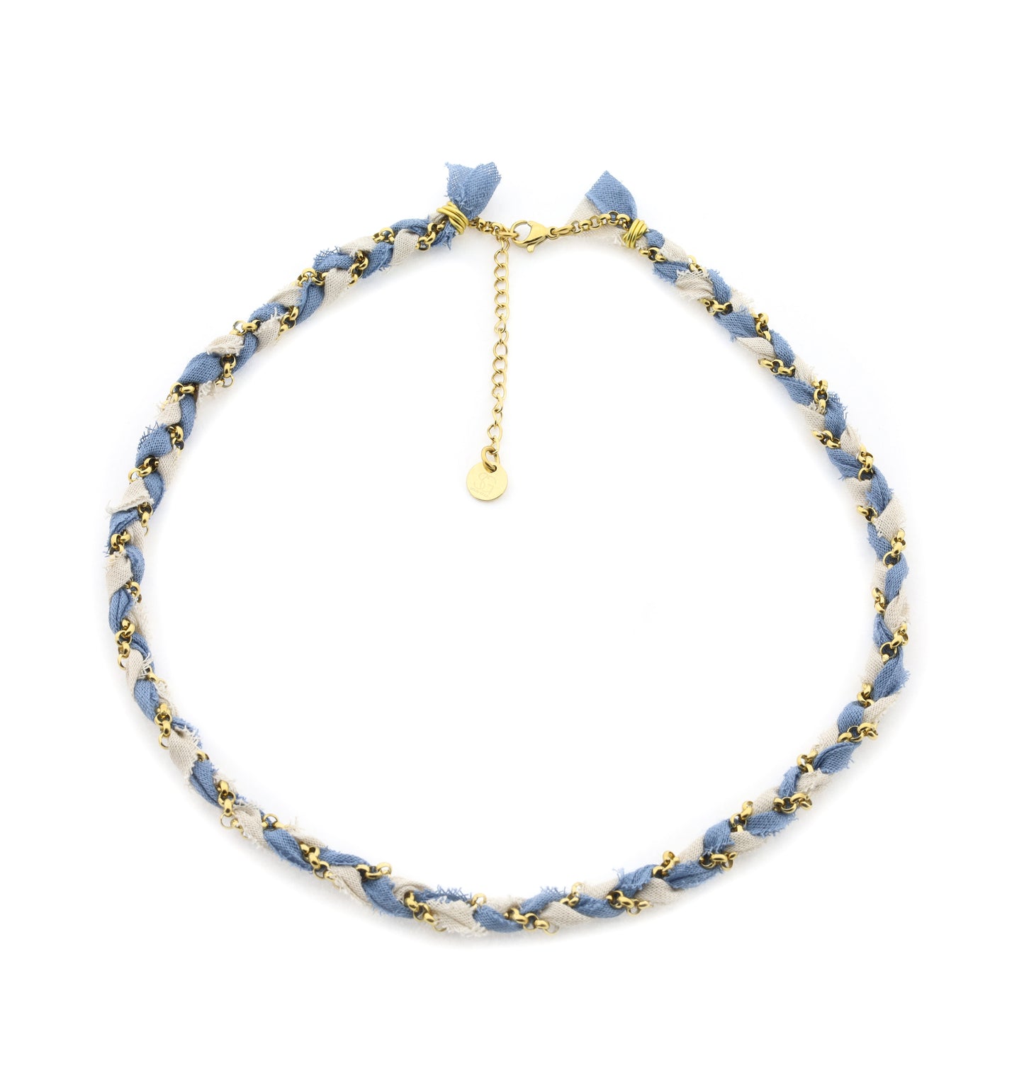 Ketting Braid - blauw