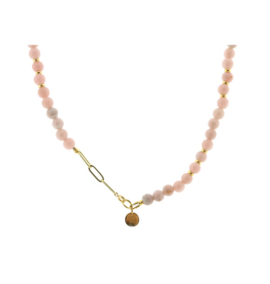 Edelsteen ketting Nyra (6mm)