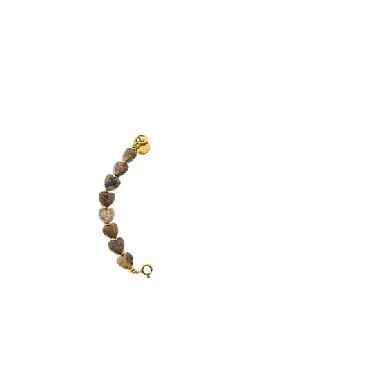 Gemstone spacer bracelet (4mm)