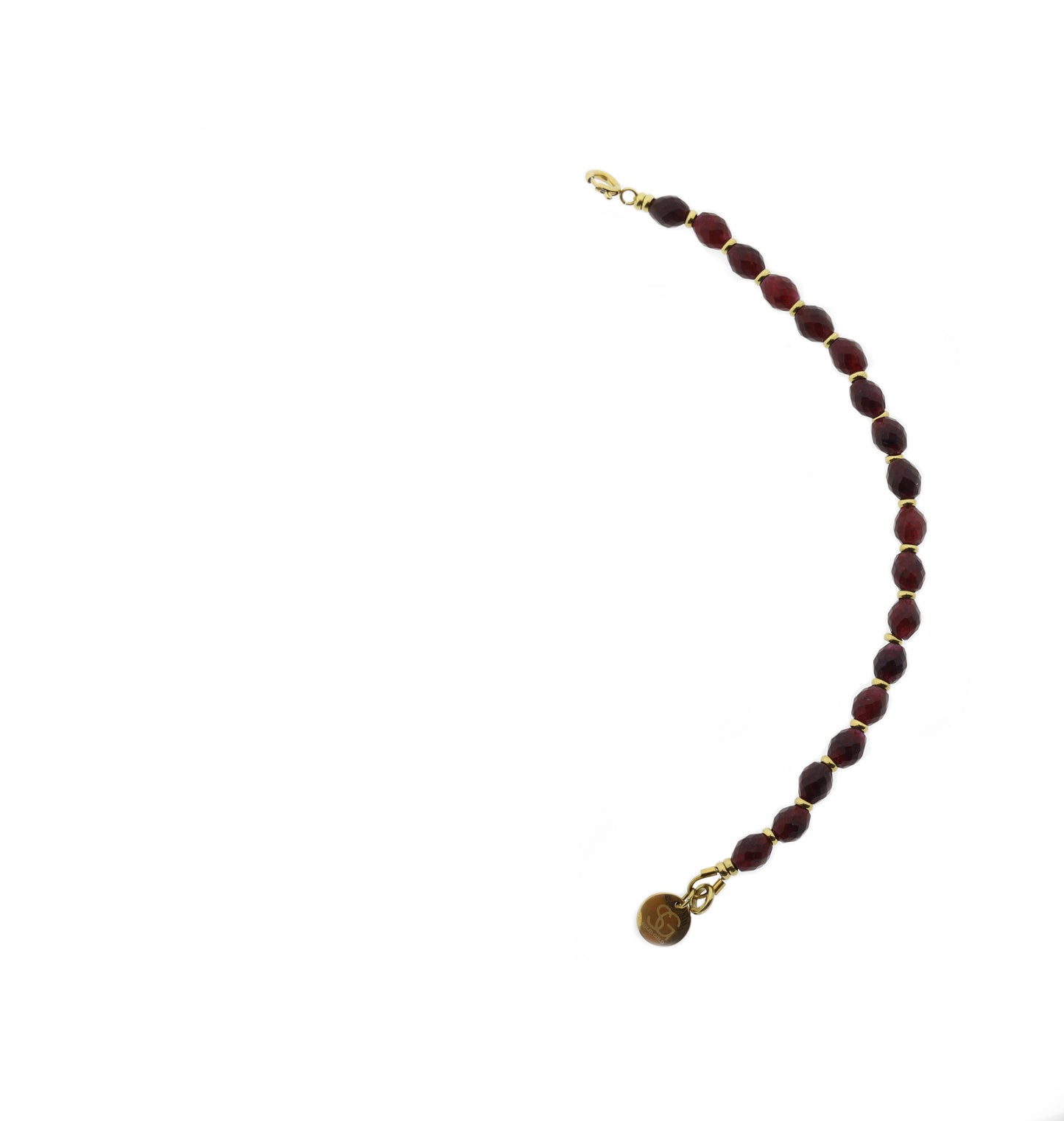 Edelstein-Abstandskette (4 mm)