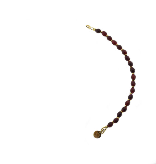Edelstein-Abstandskette (4 mm)