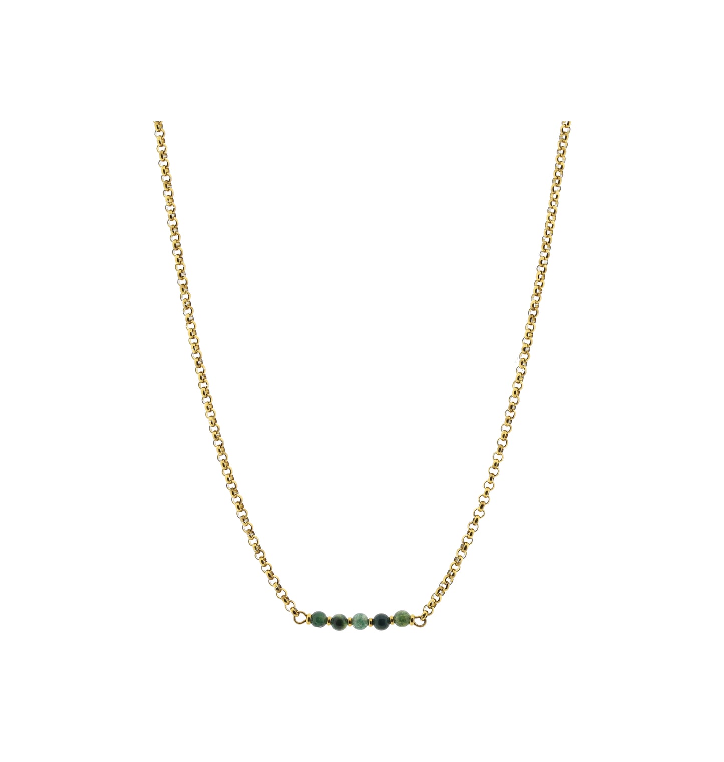 Ketting met bar (4mm)