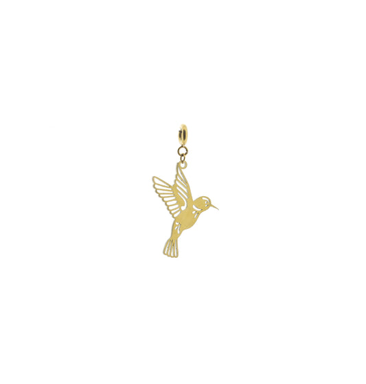 Pendant - heart coin