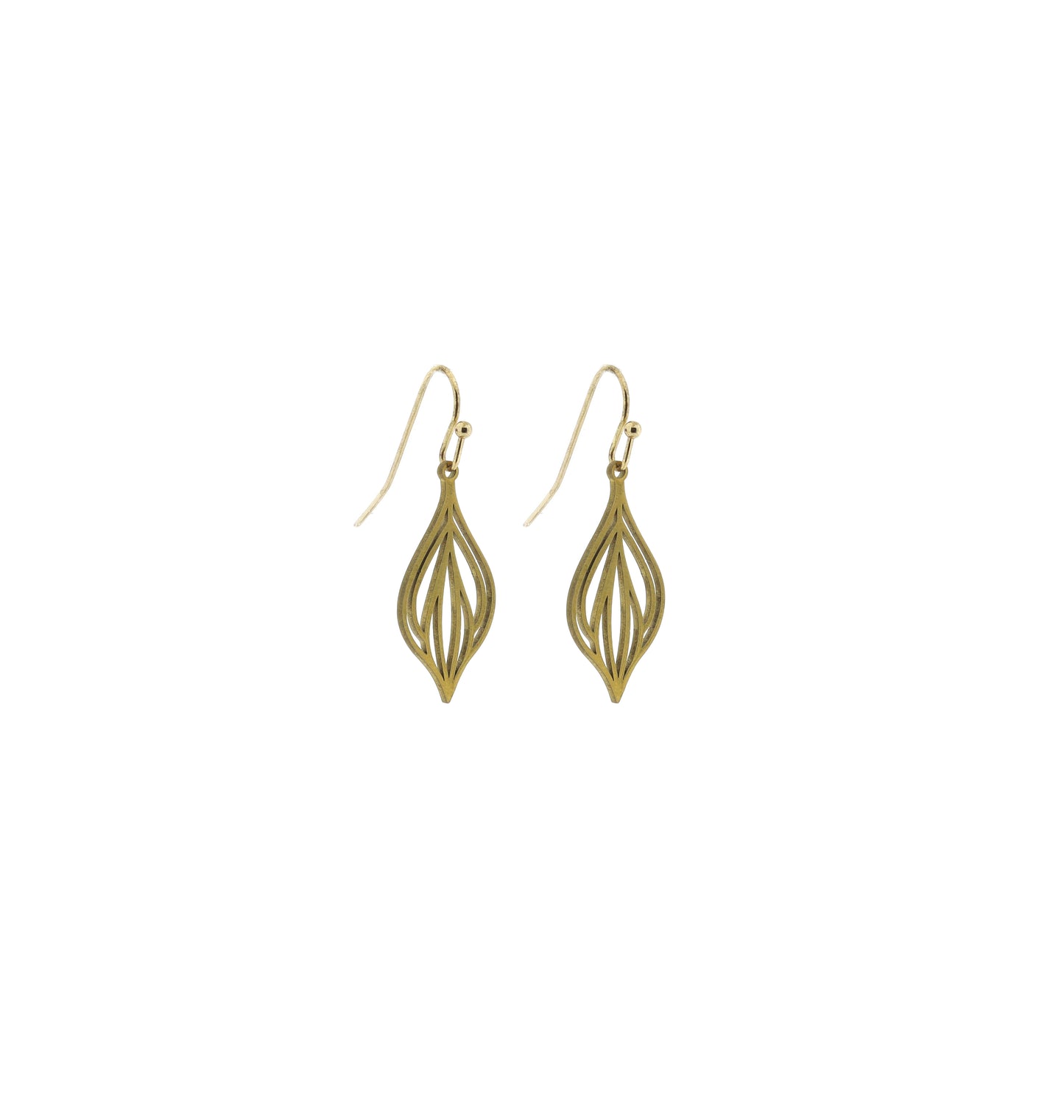 Gemstone earring - Coin (6mm)