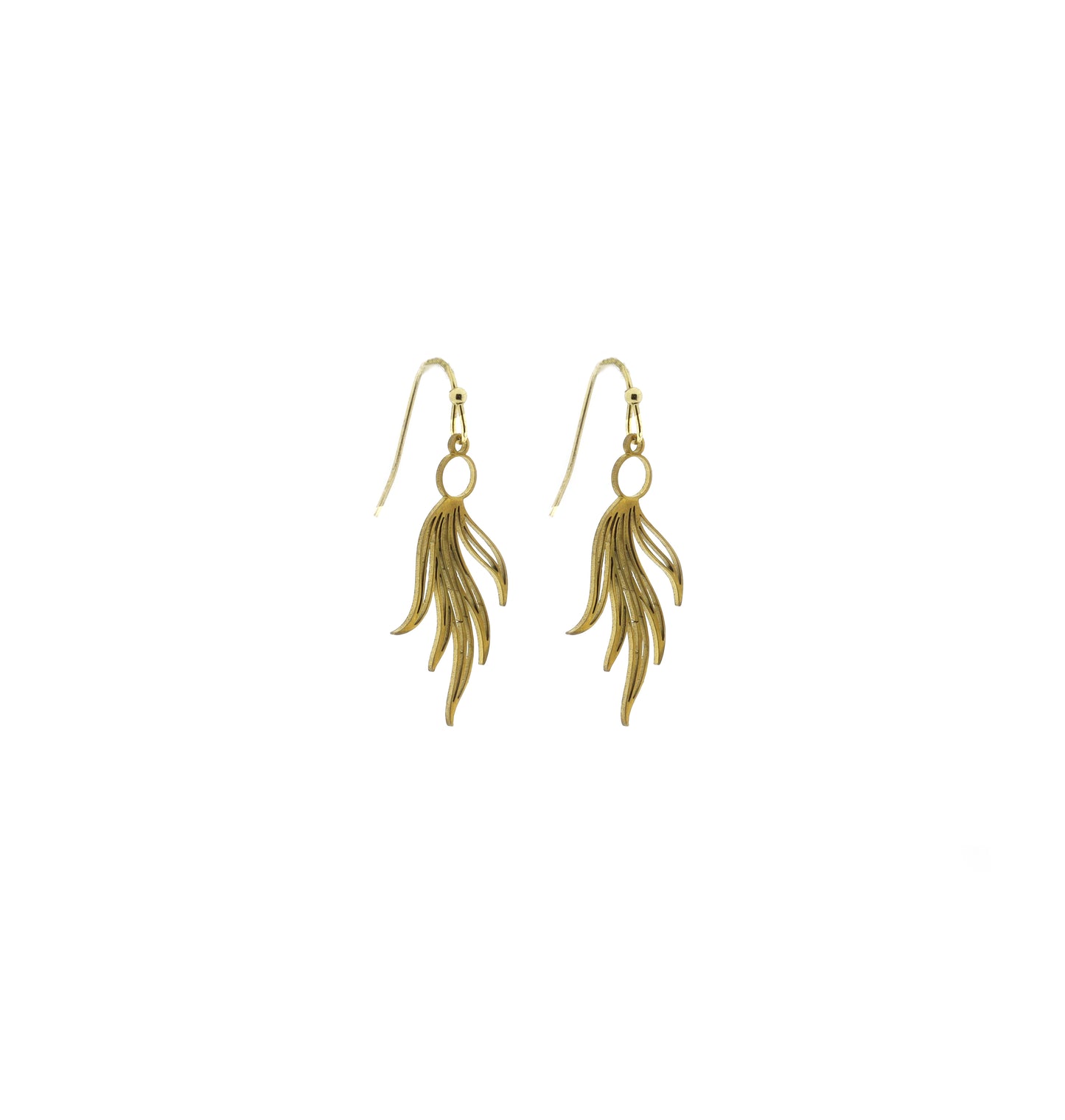 Gemstone earring - Coin (6mm)