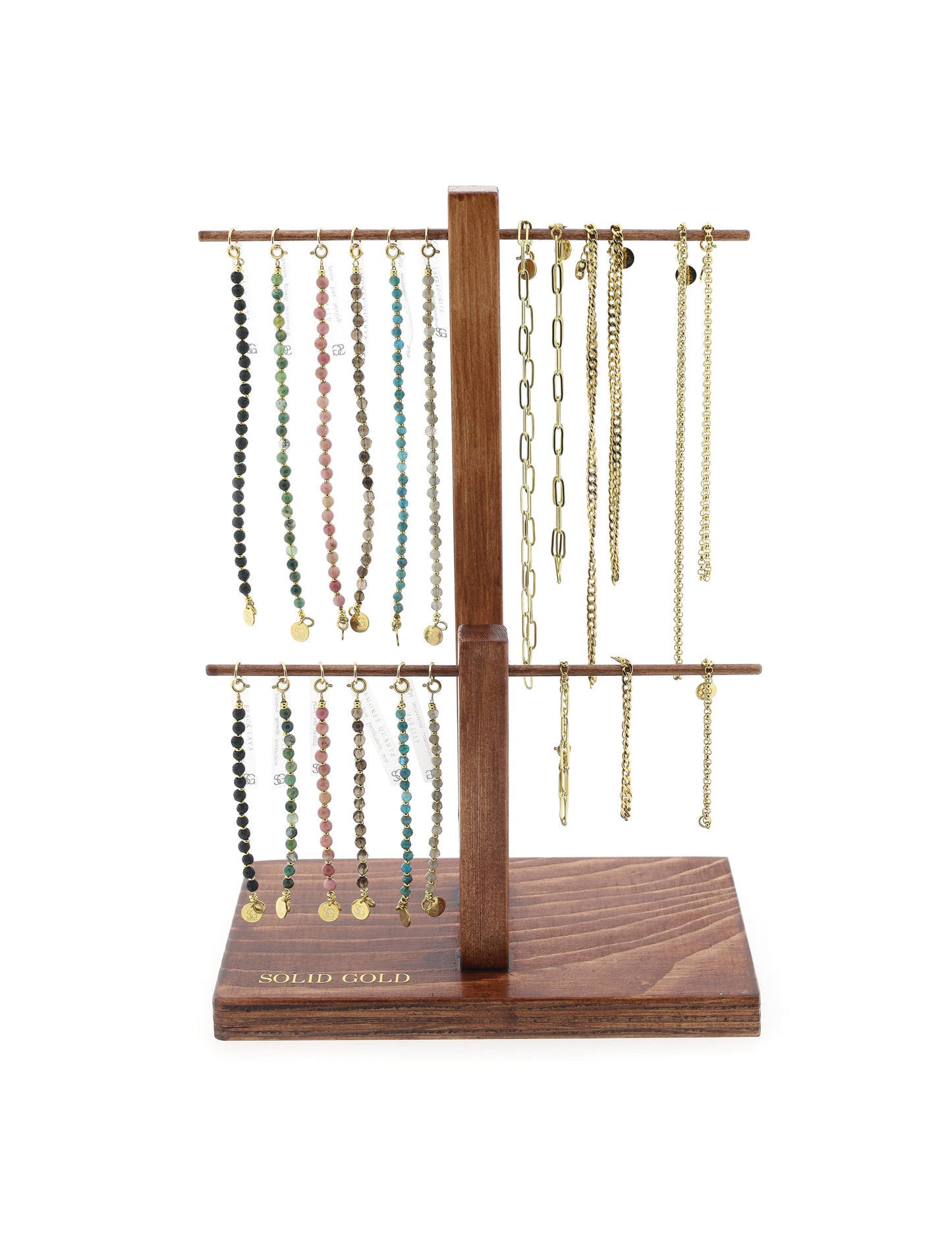 Armbänder/Halsketten präsentieren