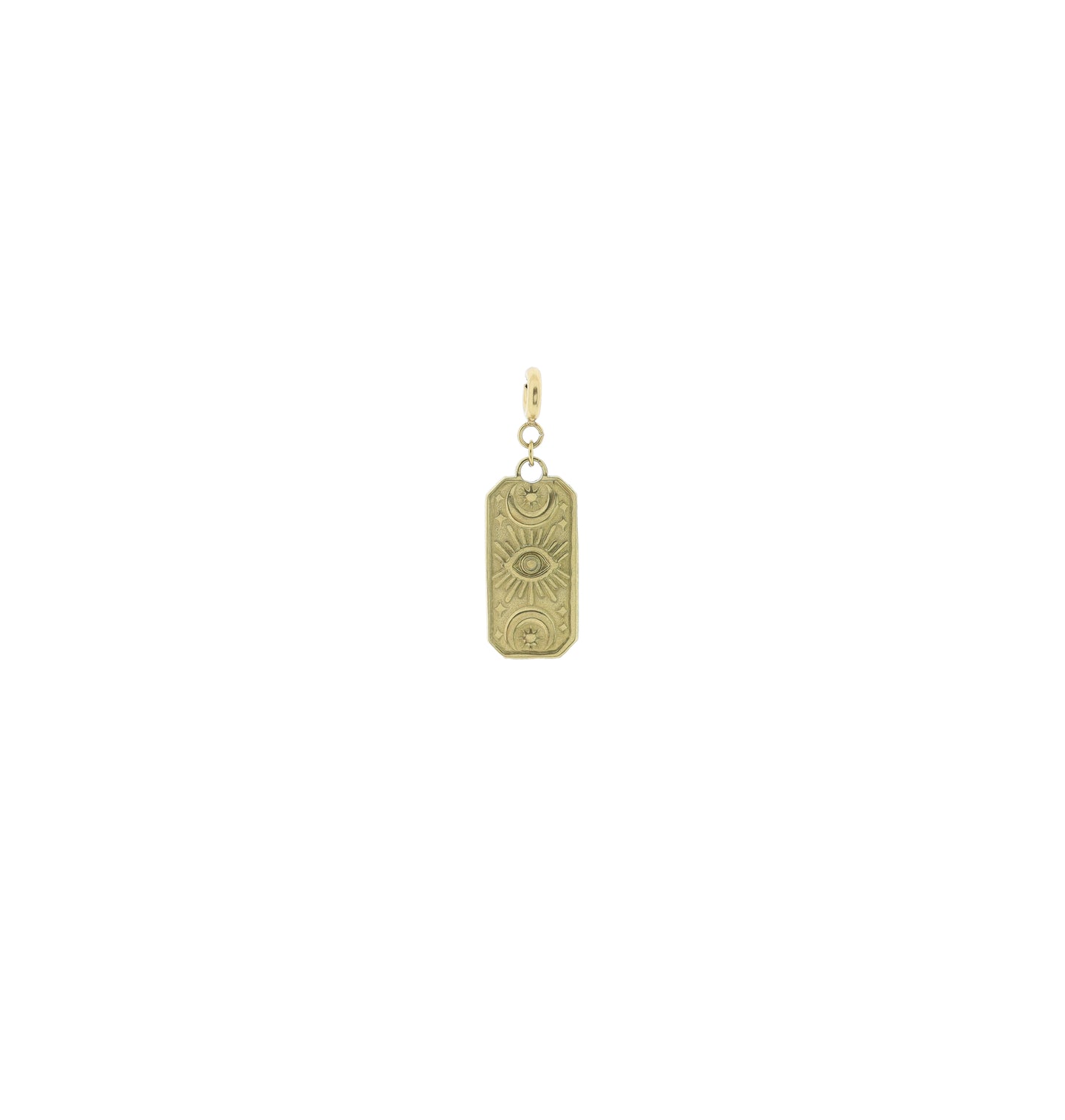 Pendant - heart coin