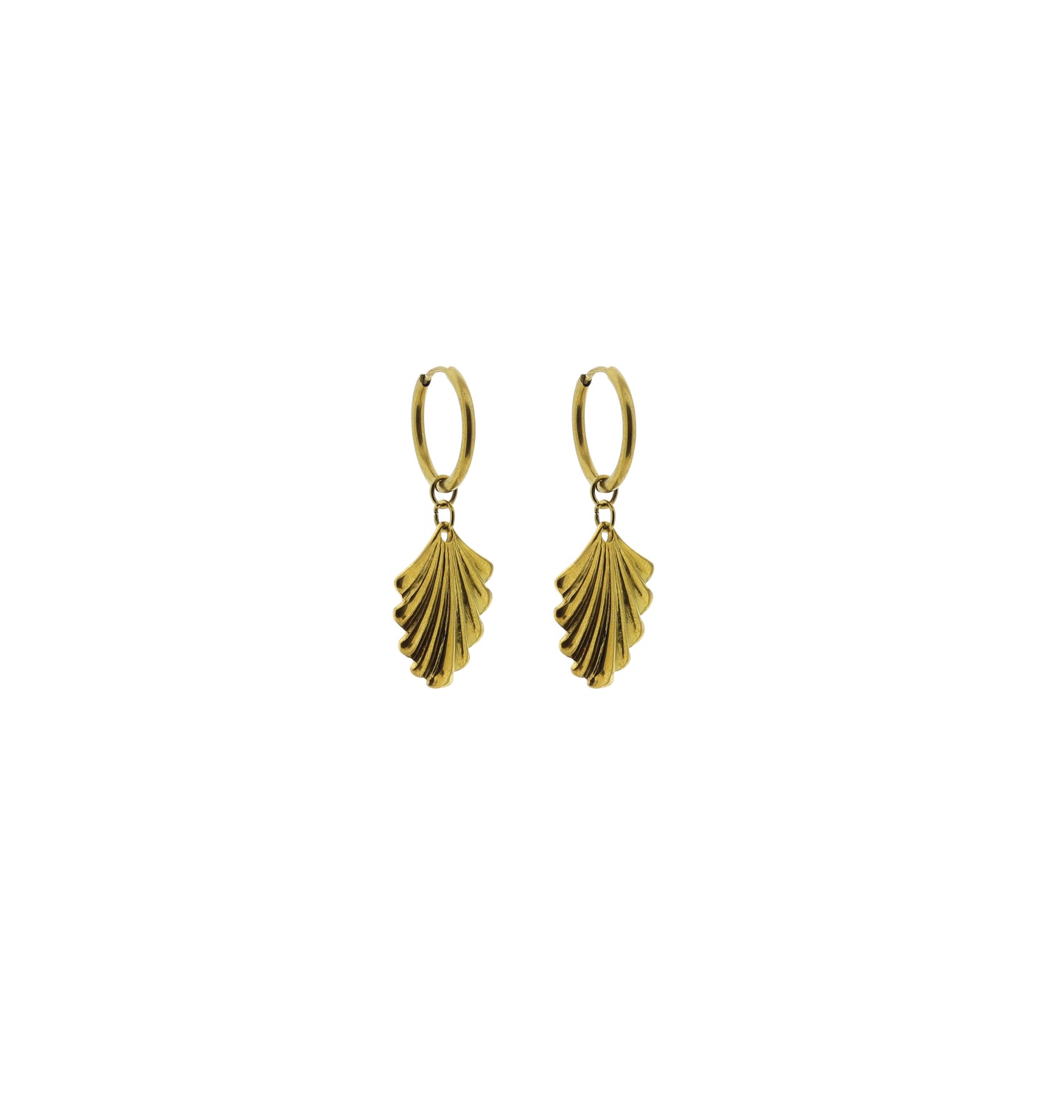 Gemstone earring - Coin (6mm)