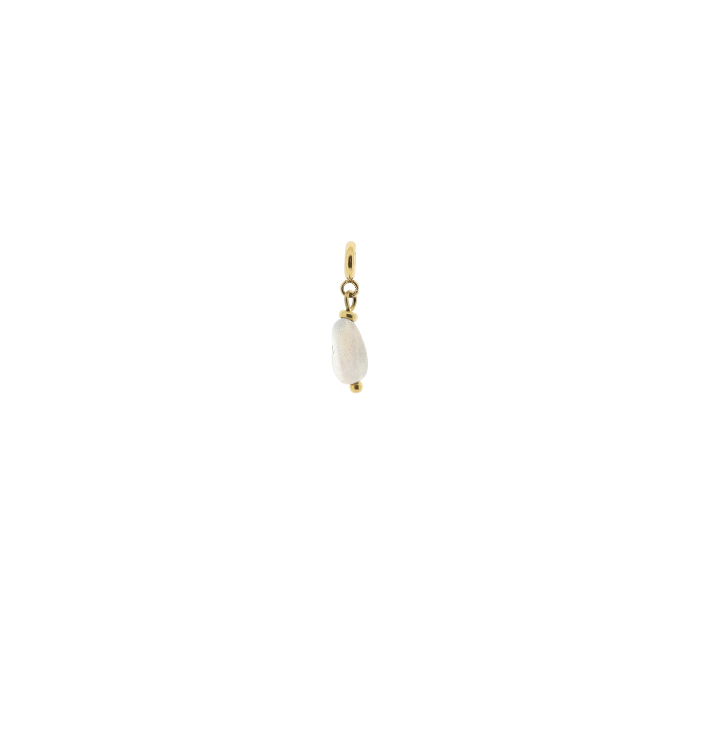 Gemstone spacer necklace (4mm)