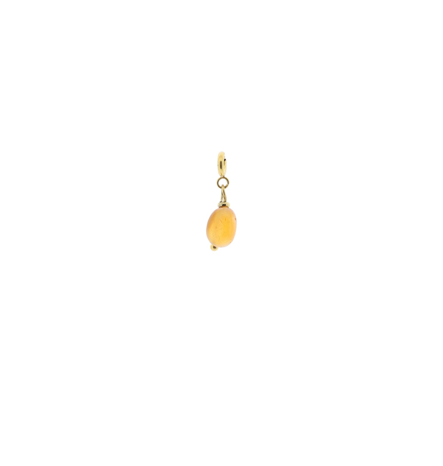 Gemstone spacer necklace (4mm)