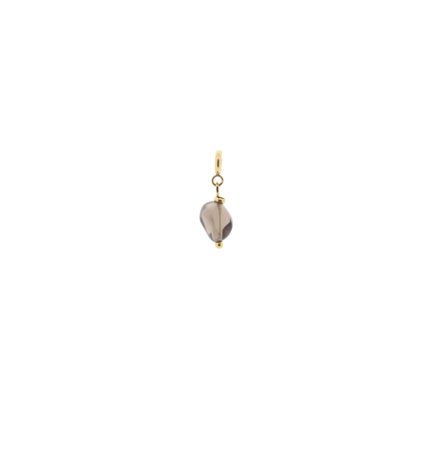 Gemstone spacer necklace (4mm)