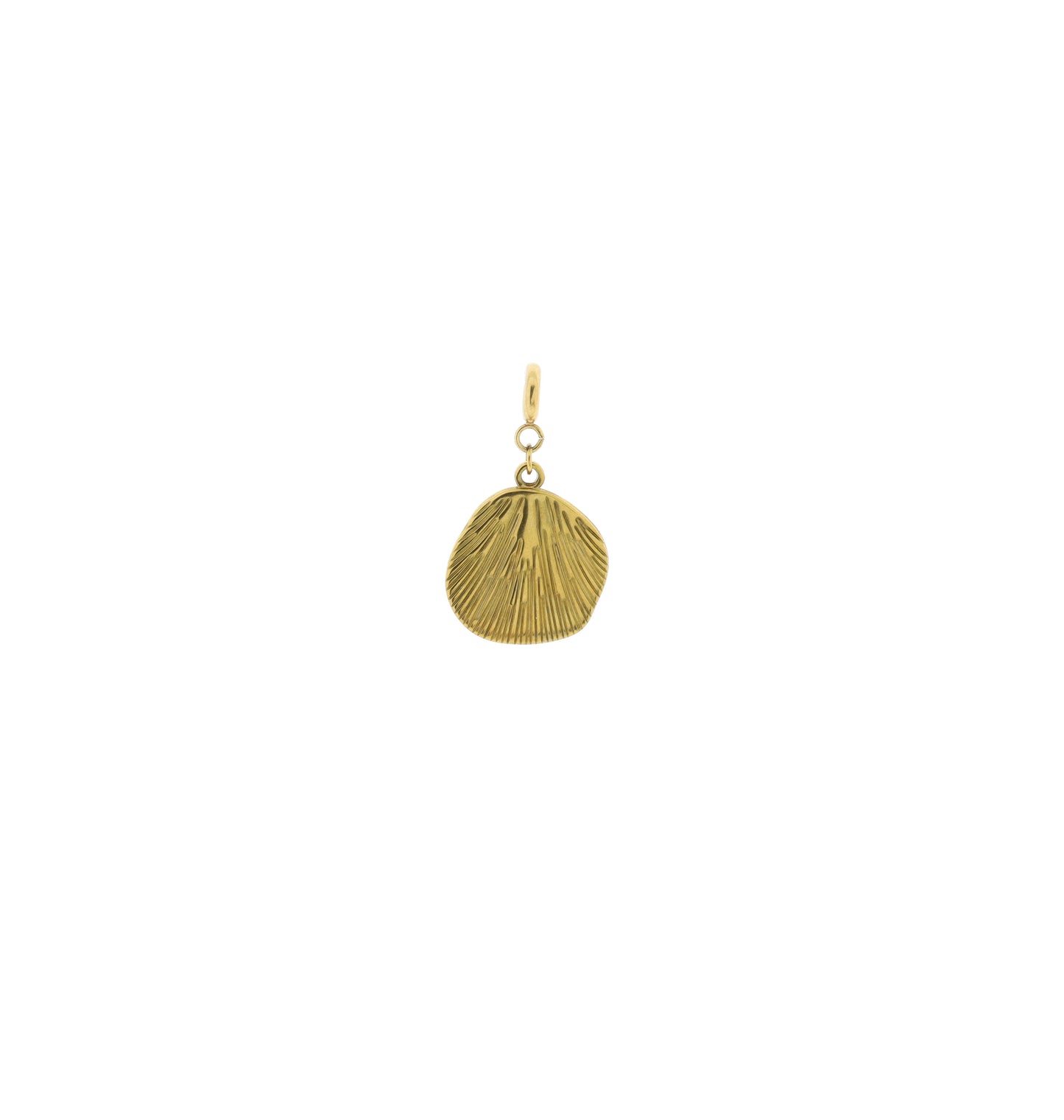 Pendant - heart coin
