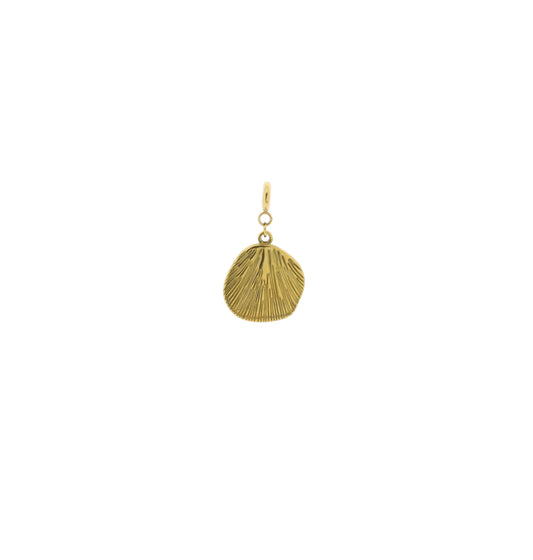 Pendant - heart coin
