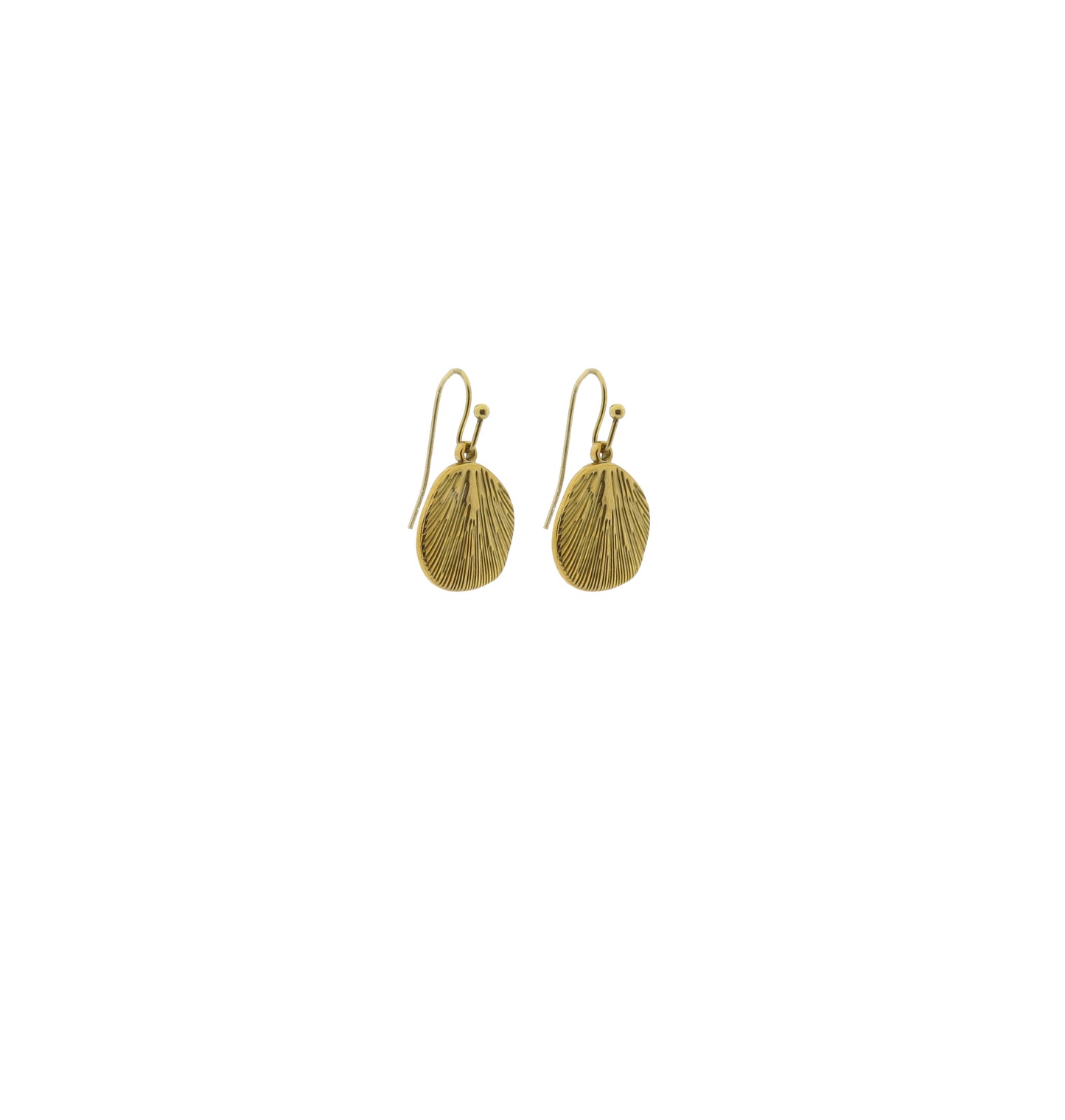 Gemstone earring - Coin (6mm)