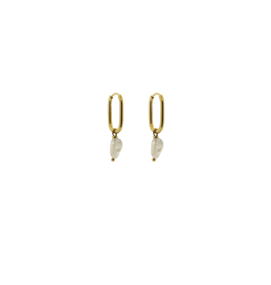 Gemstone earring - Isha (4mm)