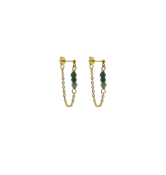 Gemstone earring - Isha (4mm)