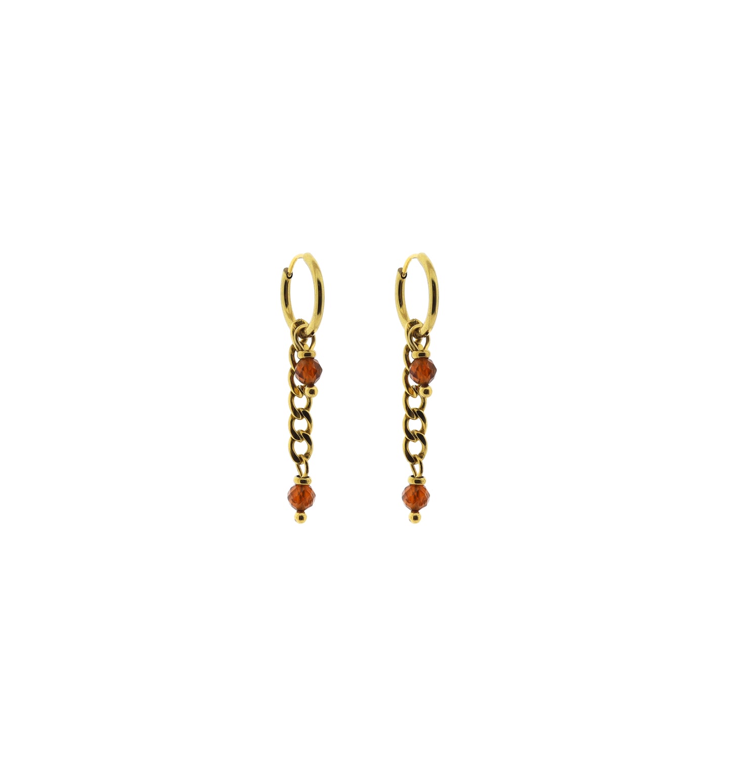 Gemstone earring - Zina (4mm)