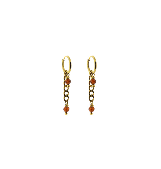 Gemstone earring - Zina (4mm)