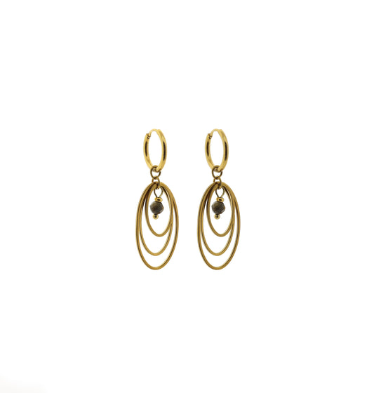 Gemstone earring - Isha (4mm)