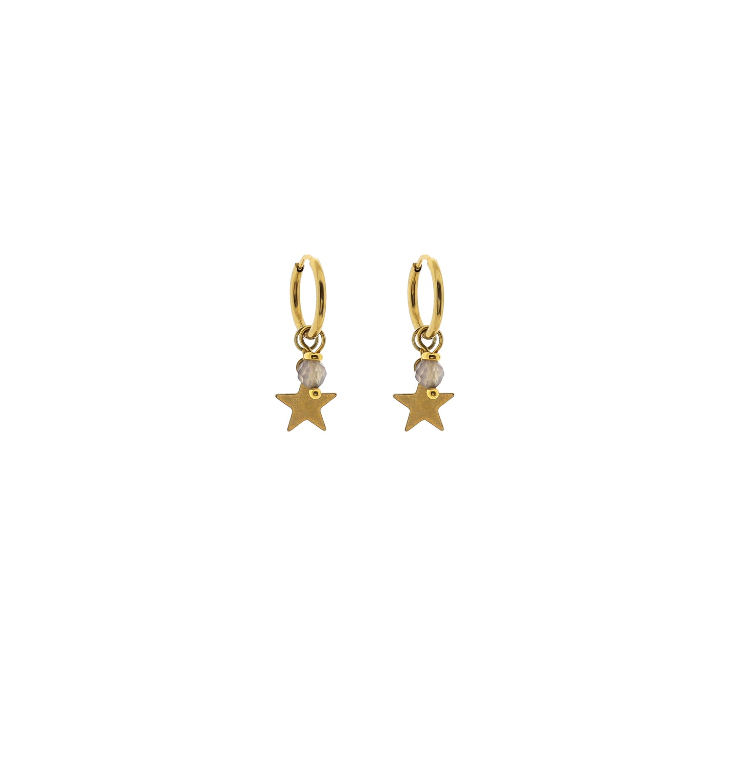 Edelsteinohrring - Zina (4mm)