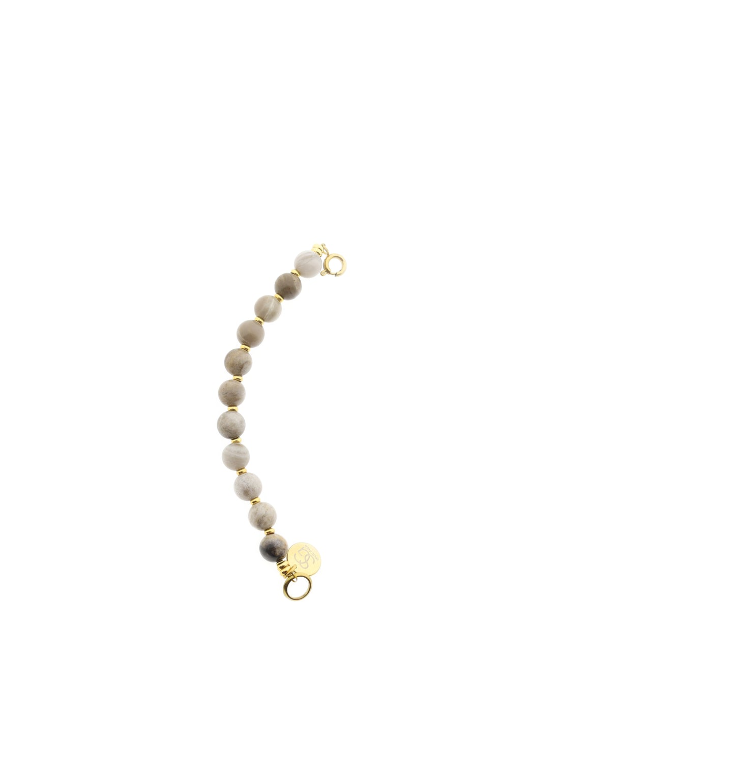 Gemstone spacer bracelet (4mm)