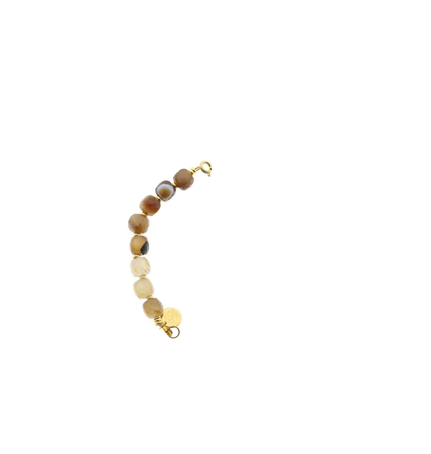 Edelstein-Abstandsarmband (4 mm)