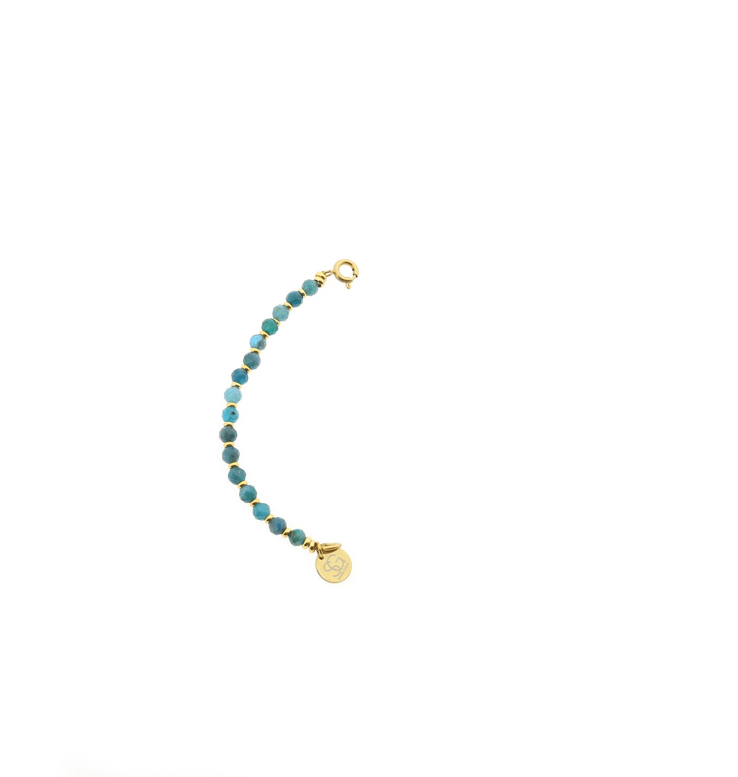 Edelsteen tussenstuk armband (4mm)