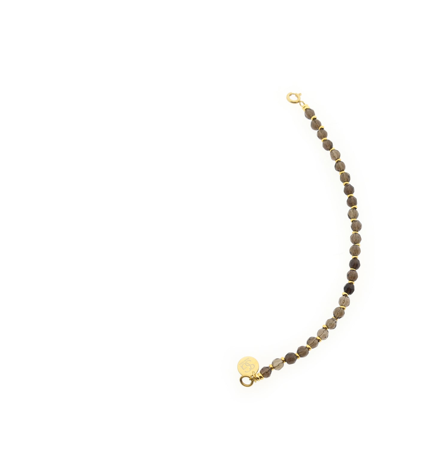 Edelsteen tussenstuk ketting (4mm facet)
