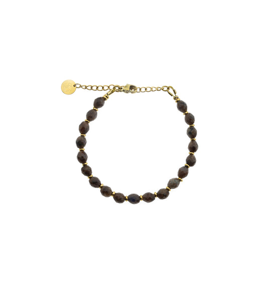 Armband Ziva (5x6mm oval facet)